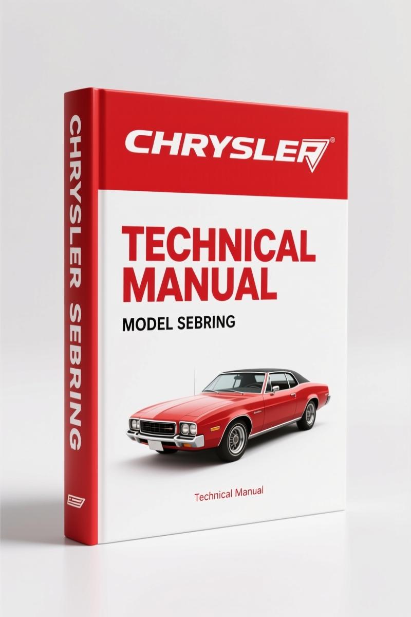 Chrysler Sebring, Avenger, Cirrus 2000 Technical Manual – 244 Pages