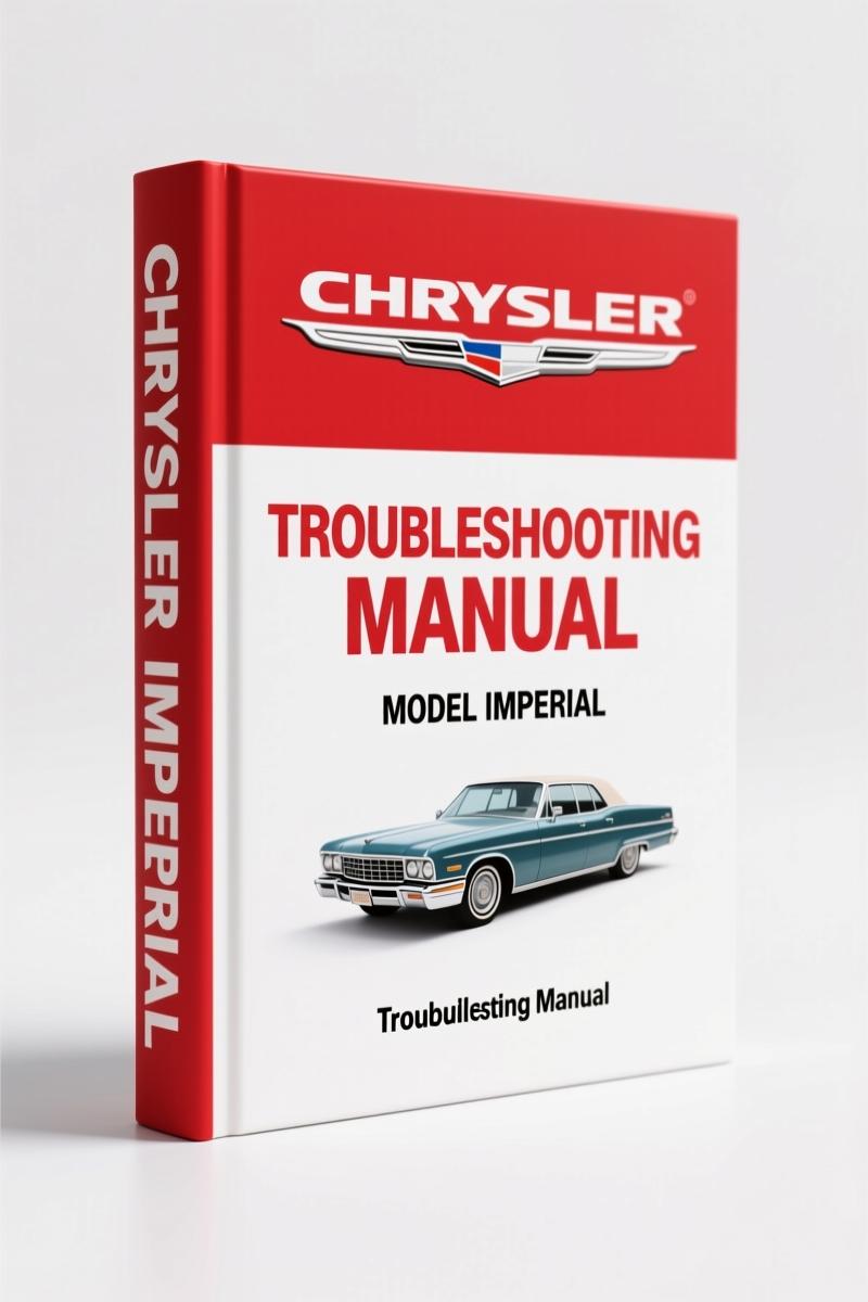 Chrysler Plymouth Dodge Imperial 1973 Troubleshooting Manual
