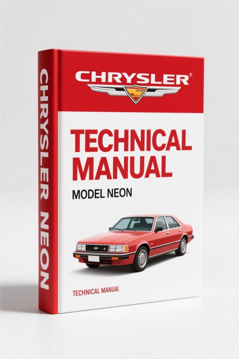Chrysler Neon, Neon Sport Technical Manual – 442-Page Factory Parts Catalog