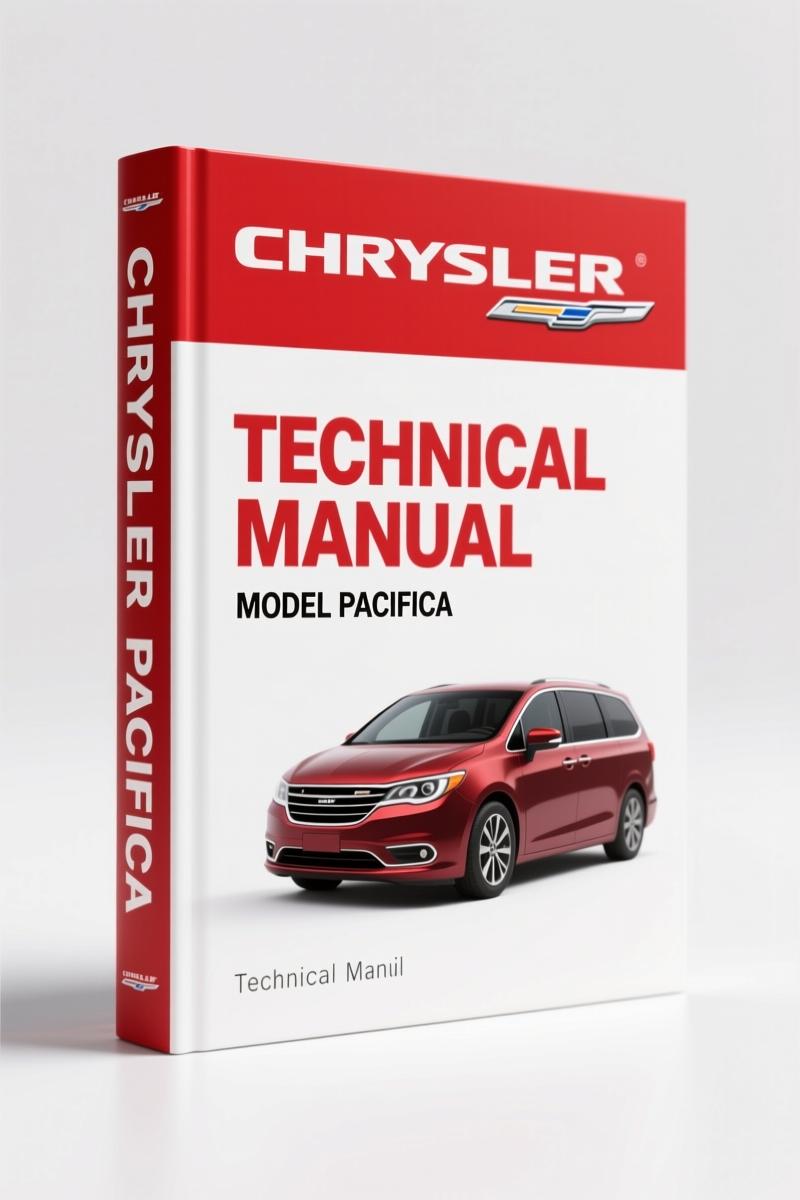 Chrysler Pacifica Technical Manual – 440 pp OEM Parts