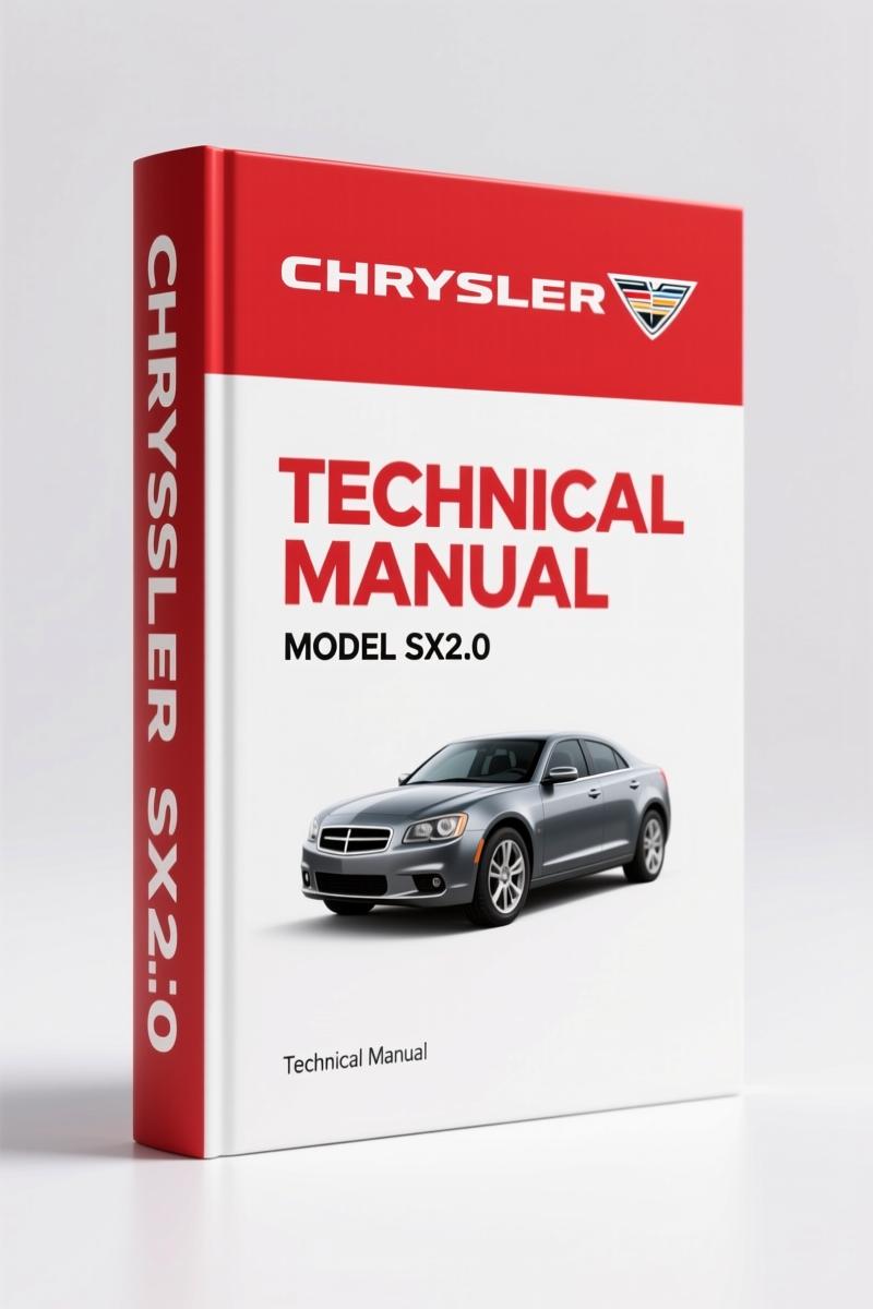 Chrysler Neon, SX2.0, SRT-4 2005 Technical Manual – 410 Pages