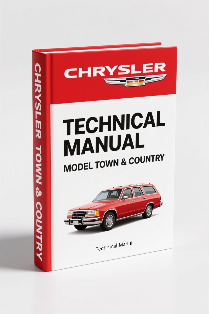 Chrysler Caravan, Voyager, Town & Country Technical Manual – 515 Pages
