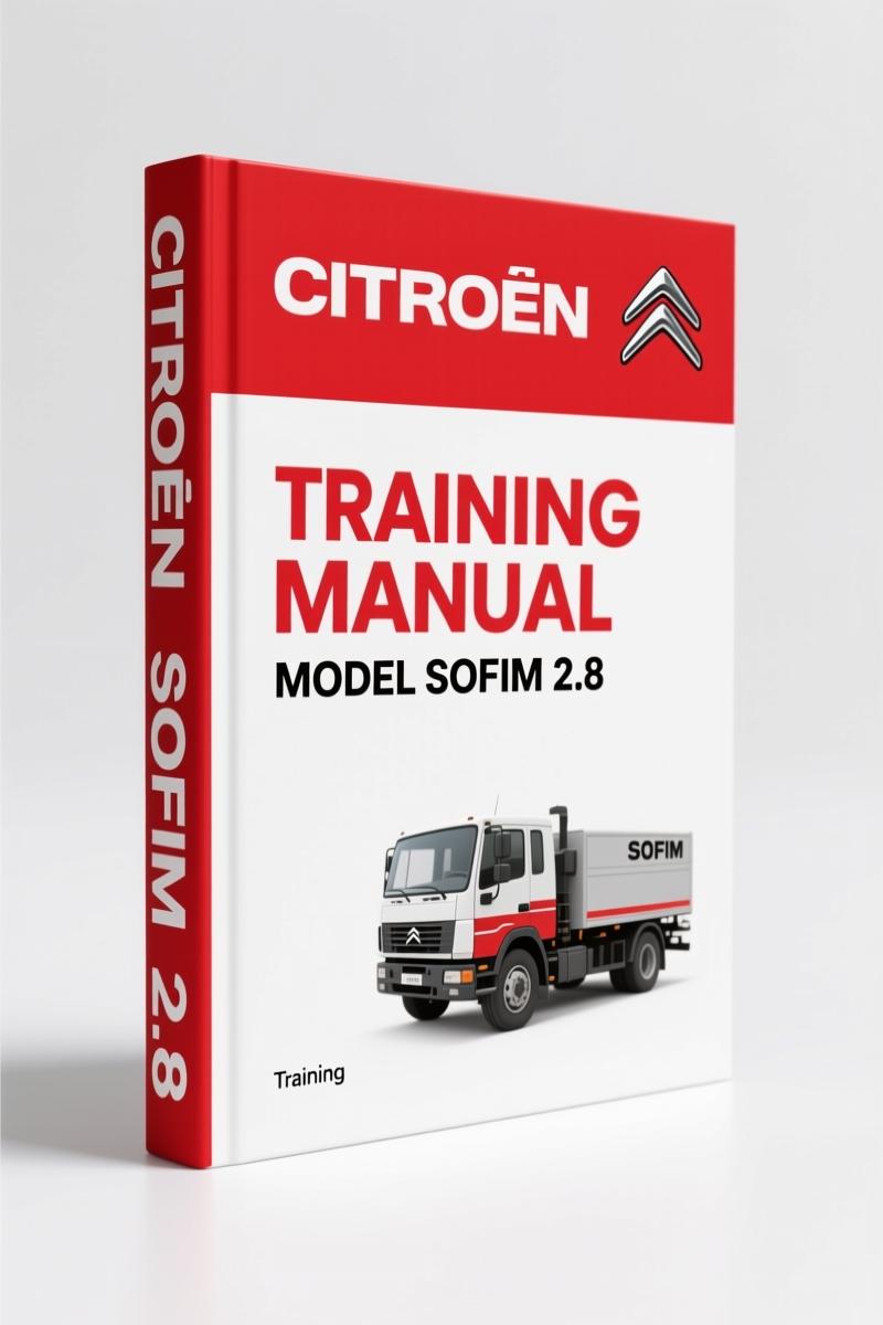 Citroën SOFIM 2.8 2003 Training Manual – Factory Diesel Engine Specs