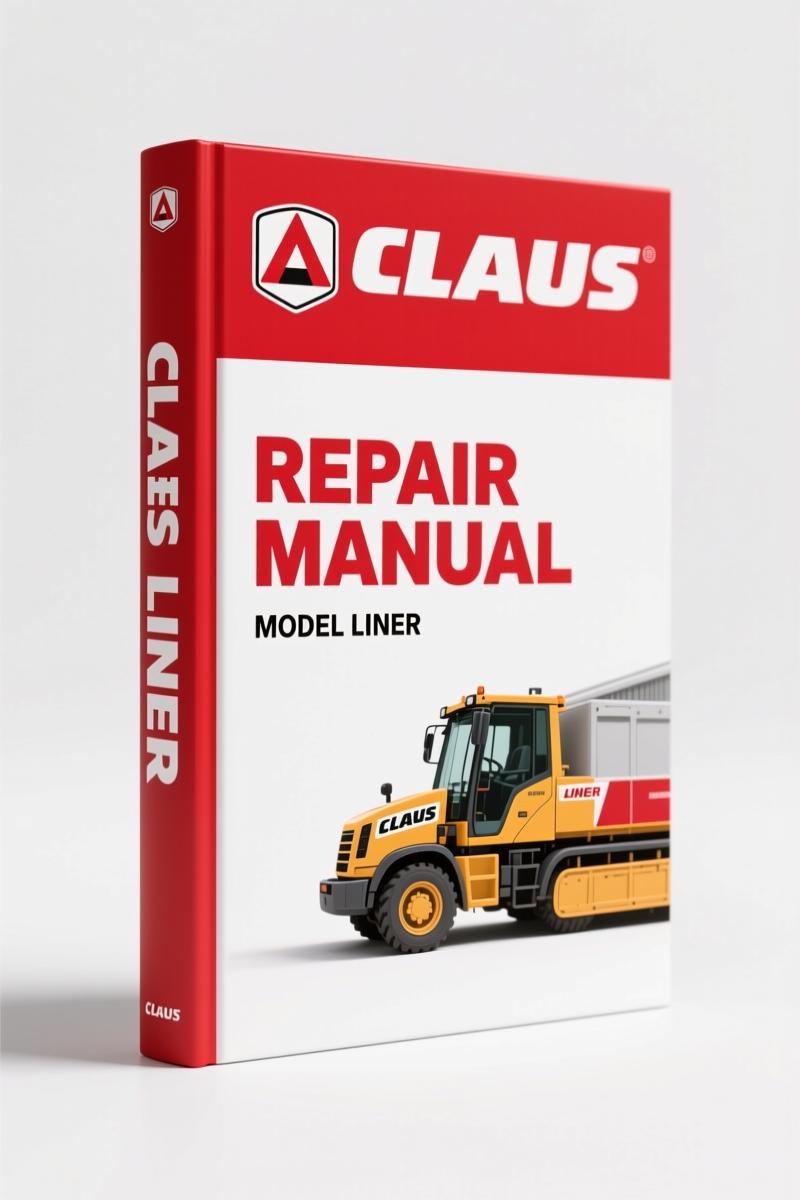 Claas LINER Repair Manual – 80-Page Factory OEM Service Document