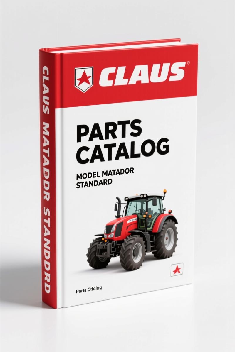 Claas MATADOR STANDARD 1969 Parts Catalog – Factory OEM Parts Identification