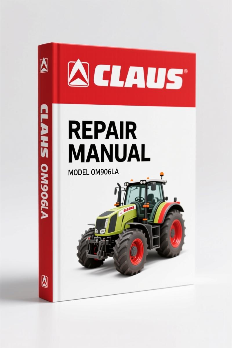 Claas OM906LA, OM926LA Repair Manual – Factory Specs, 294 Pages
