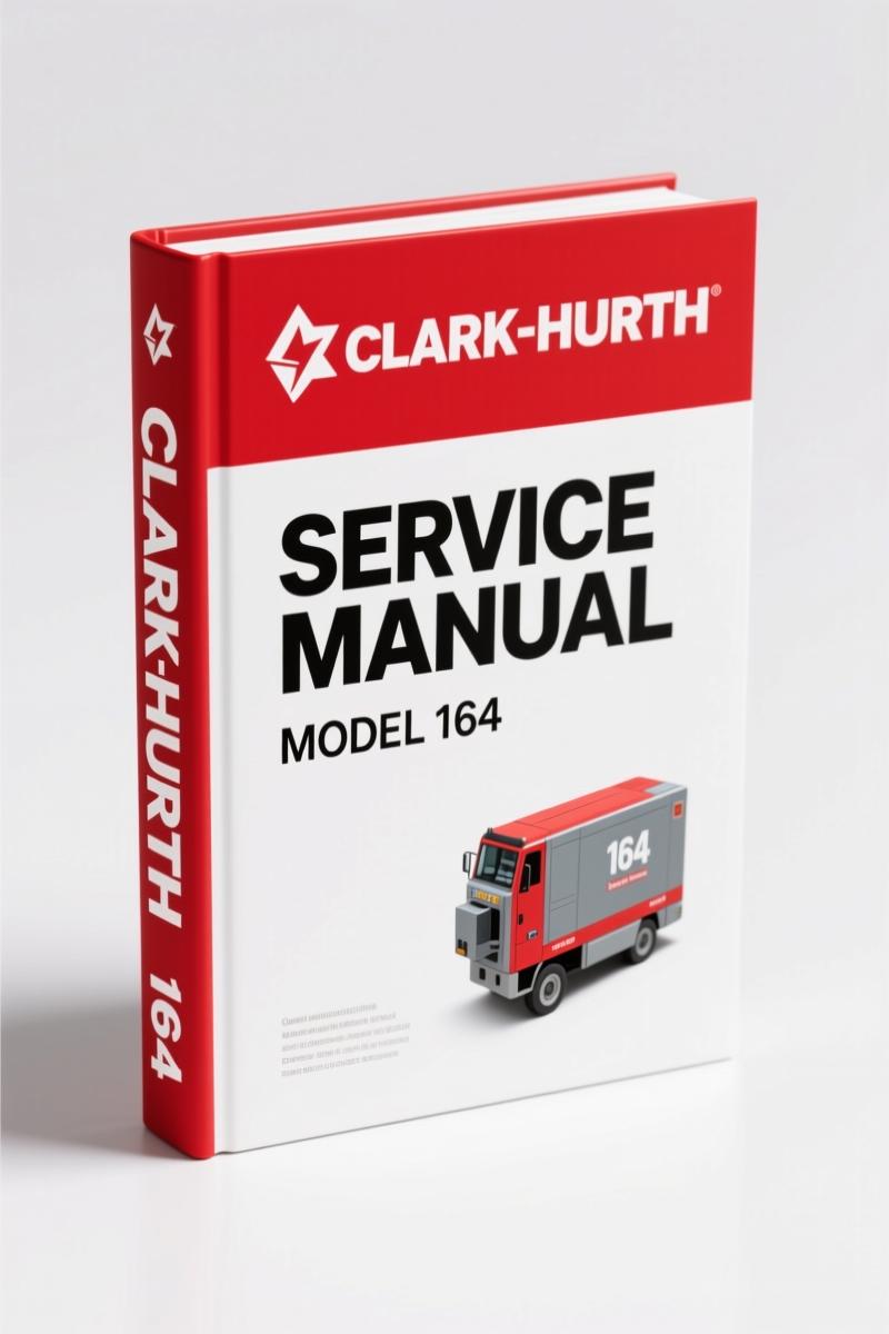 Clark-hurth 100, 164 Service Manual – OEM Factory Repair Data