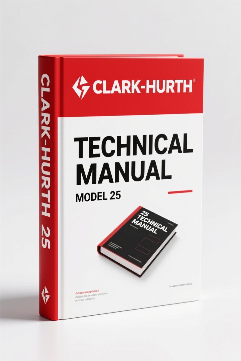 Clark-hurth 12, 25 Technical Manual – Factory Specs for Lift Truck Service