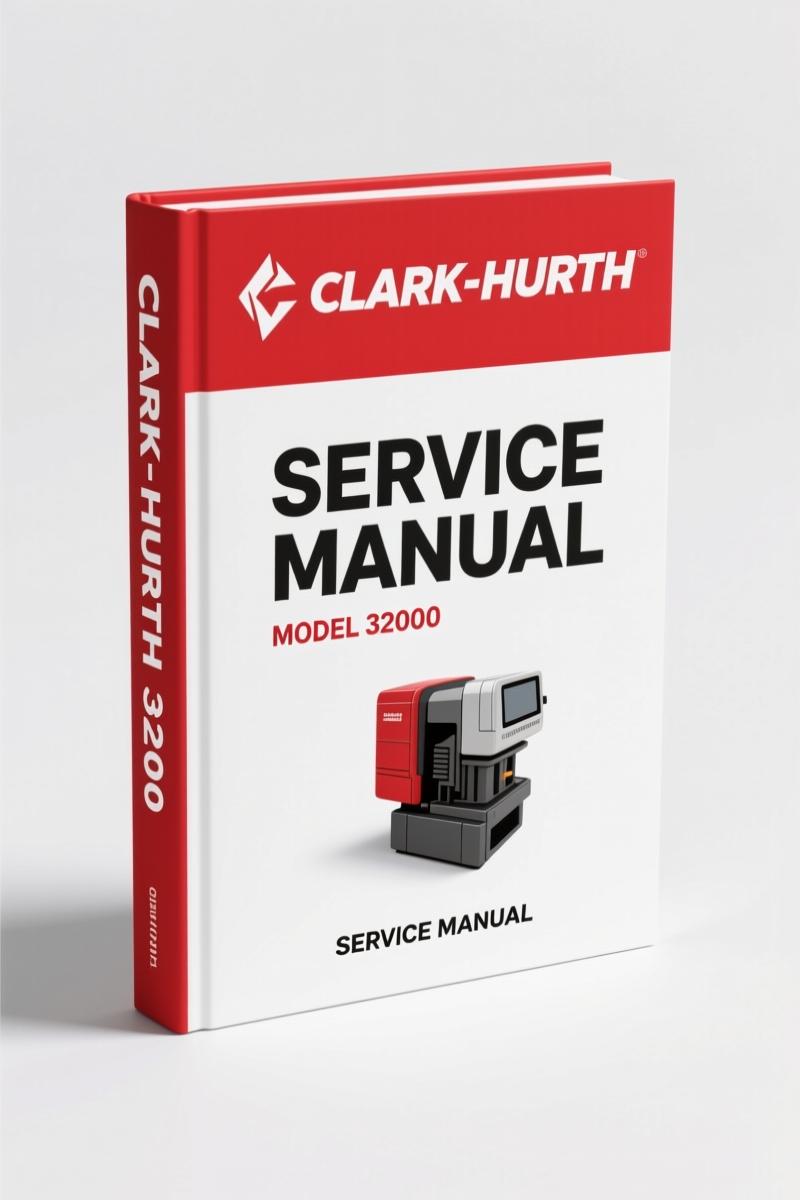 Clark-hurth 32000 Service Manual – Factory-Certified Repair Data