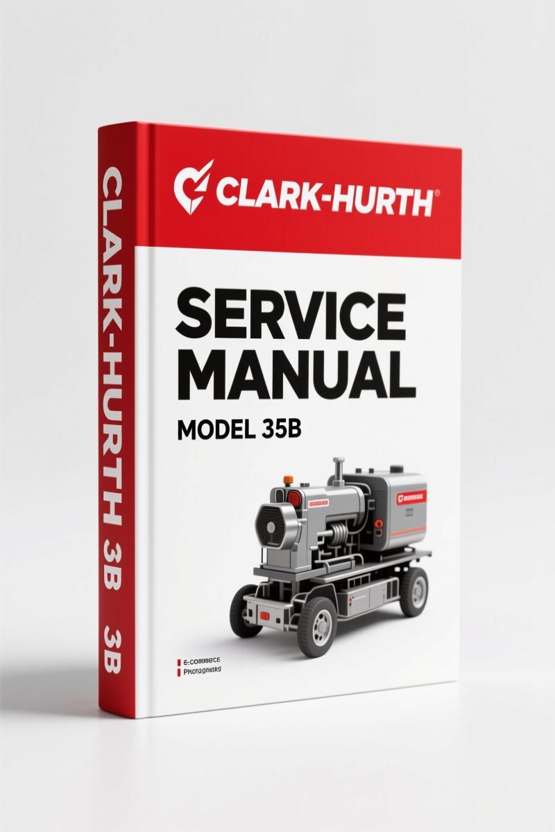 Clark-hurth 35B Service Manual – Factory Specs for 35B Tractor Shovel