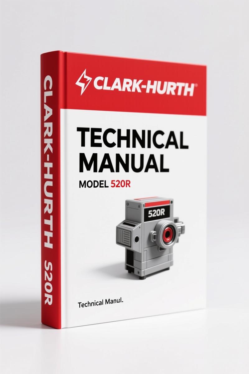 Clark-hurth 520R Technical Manual – 895 Pages of Factory Service Data