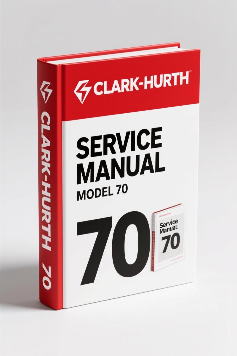 Clark-hurth 50, 60, 70 1999 Service Manual – 411 Pages OEM Factory Data