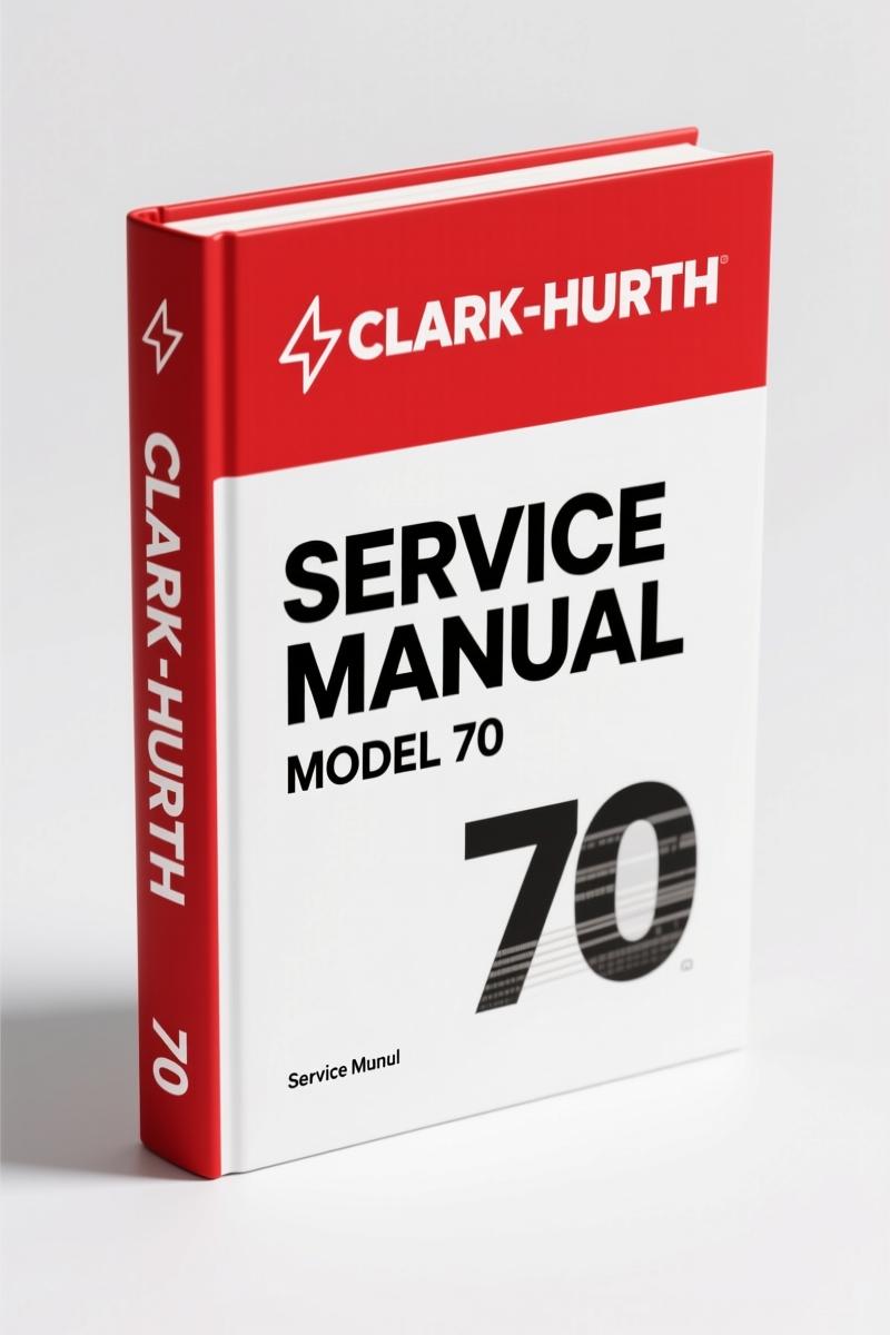 Clark-hurth 50, 60, 70, 75 Service Manual – 794 Pages OEM Factory Data
