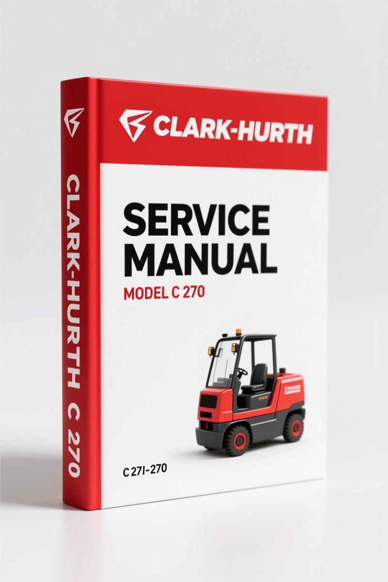 Clark-hurth C 270 Service Manual – 46 Pages of Factory Torque Converter Specs