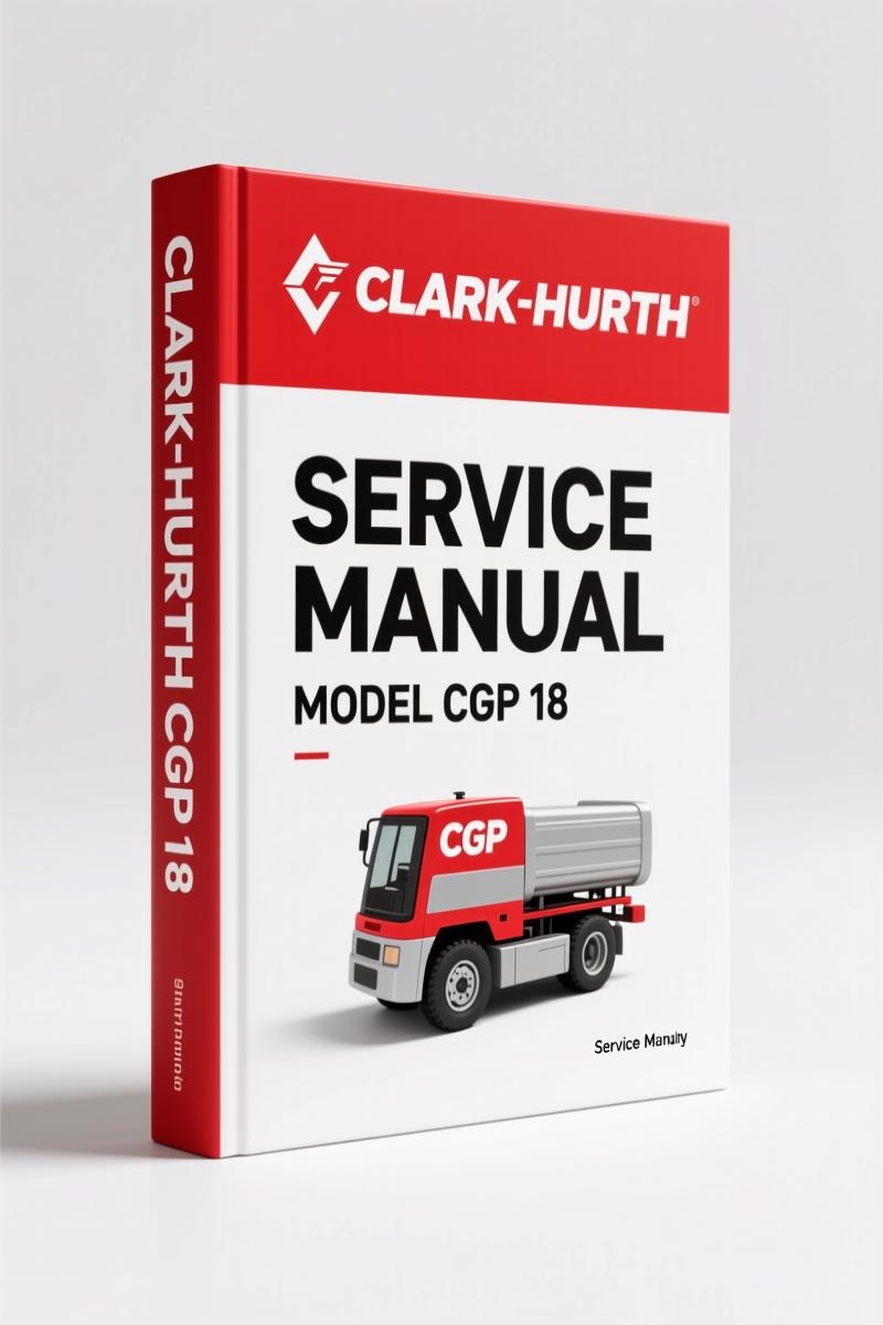 Clark-hurth CDP 16, CDP 18, CDP 20, CGP 16, CGP 18 Service Manual