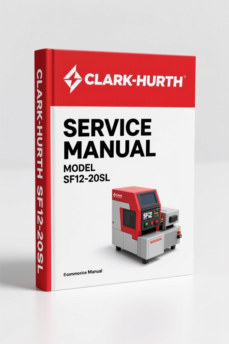 Clark-hurth SF12-20SD, SF12-20SL, SF12-20SG, SF15-20SLC, CMP15-20SD 2004 Service Manual – 665 Pages OEM