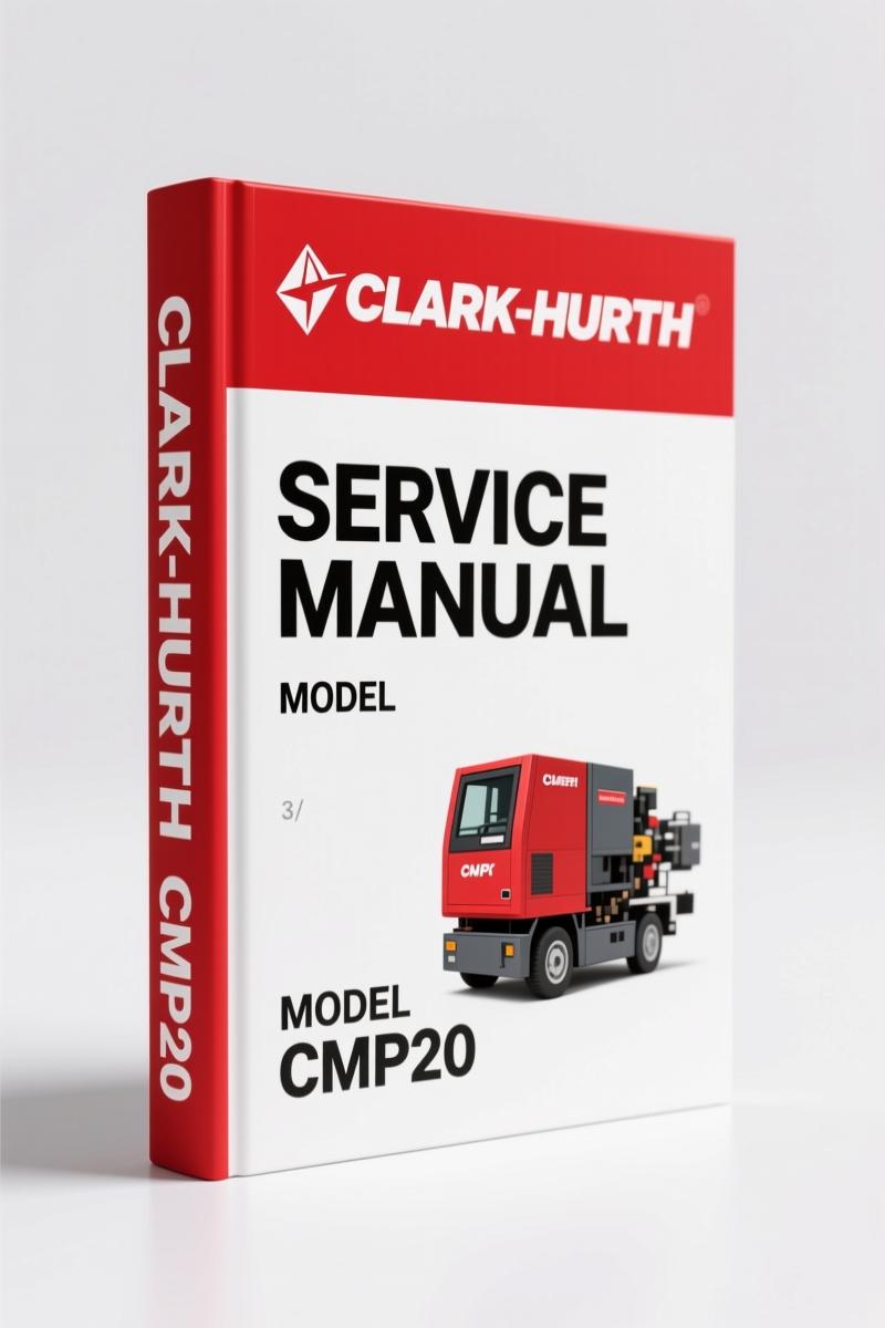 Clark-hurth SF20 SF25 SF30 CMP20 CMP25 2004 Service Manual – 591 Pages OEM