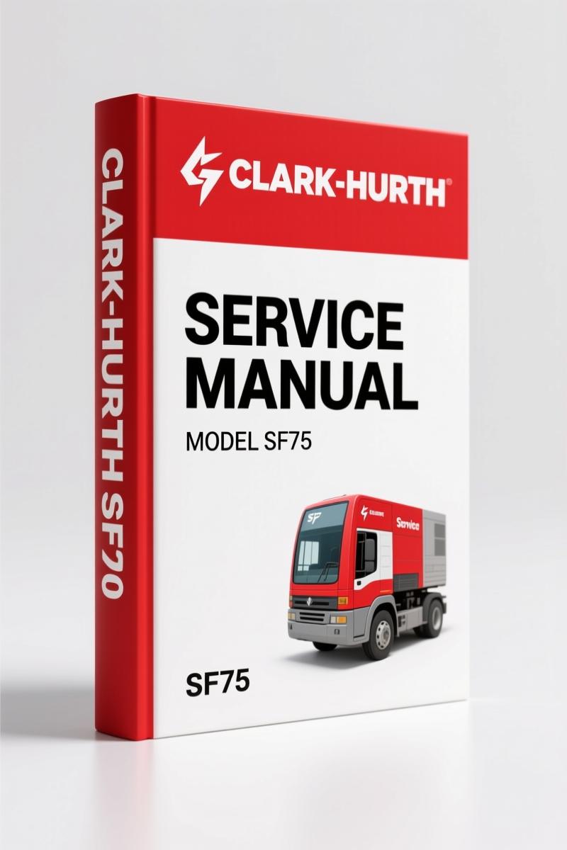 Clark-hurth SF50, SF75, CMP50, CMP75 2004 Service Manual – 1033 Pages