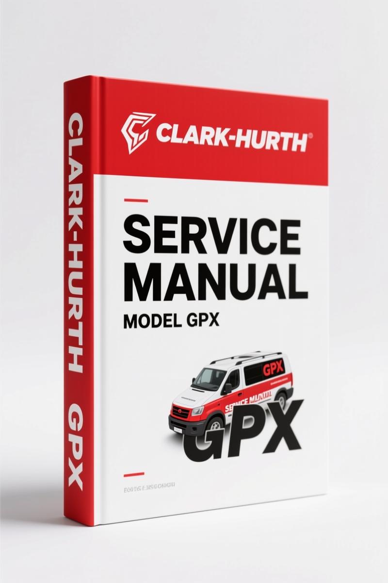 Clark-hurth GPX, DPX Service Manual – 602 Pages OEM Factory Data