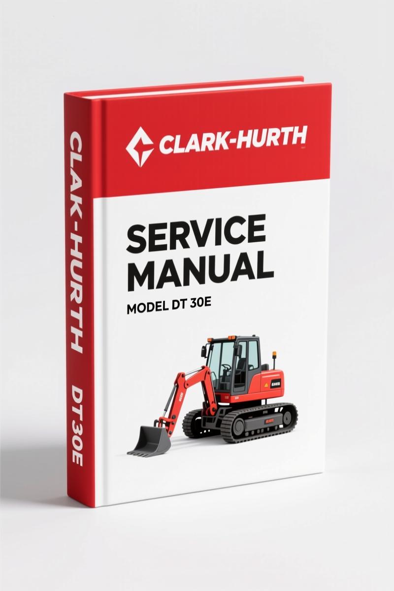 Clark-hurth DT 30E, DT 50E, DT 60E Service Manual – 521 pages OEM