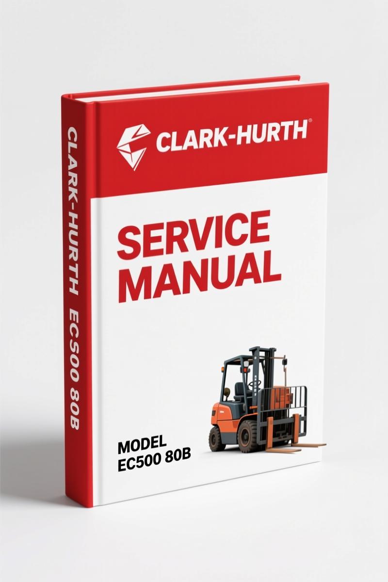 Clark-hurth EC500 60, EC500 80B Service Manual – 385 Pages OEM Factory Data