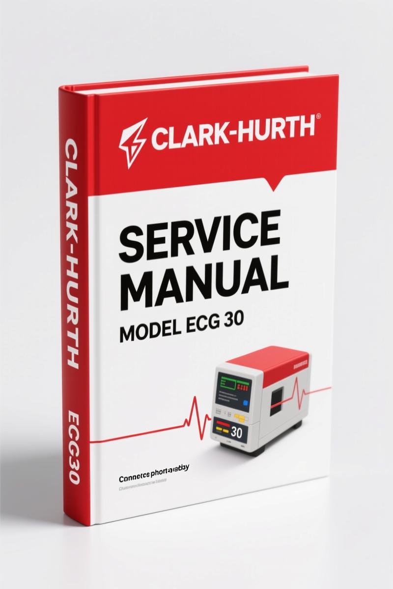 Clark-hurth ECG 20, ECG 30 1996 Service Manual – 443 Pages OEM Factory Data