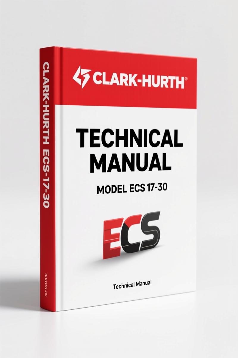 Clark-hurth SM-548H, ECS 17-30 Technical Manual – 431 Pages OEM