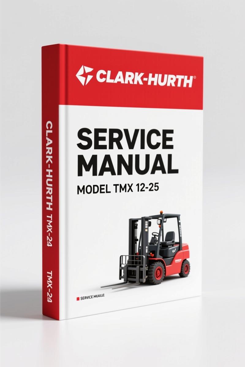 Clark-hurth TMX 12-25, EPX 16-20s 2005 Service Manual – OEM Factory Data