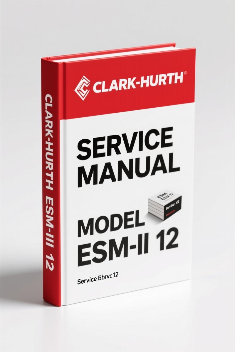 Clark-hurth ESM-II 12, ESM-II 25 Service Manual – 445 Pages OEM