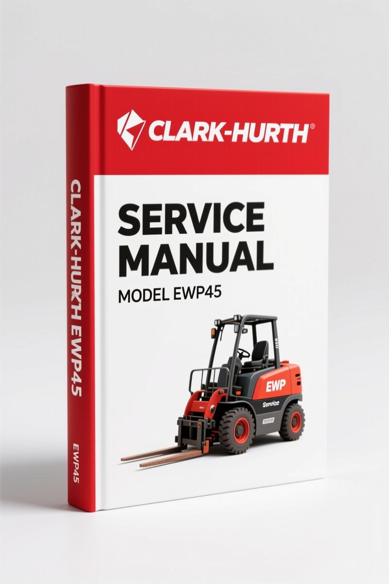 Clark-hurth EWP45 Service Manual – 178 Pages of Factory Torque Specs and Brake System Data
