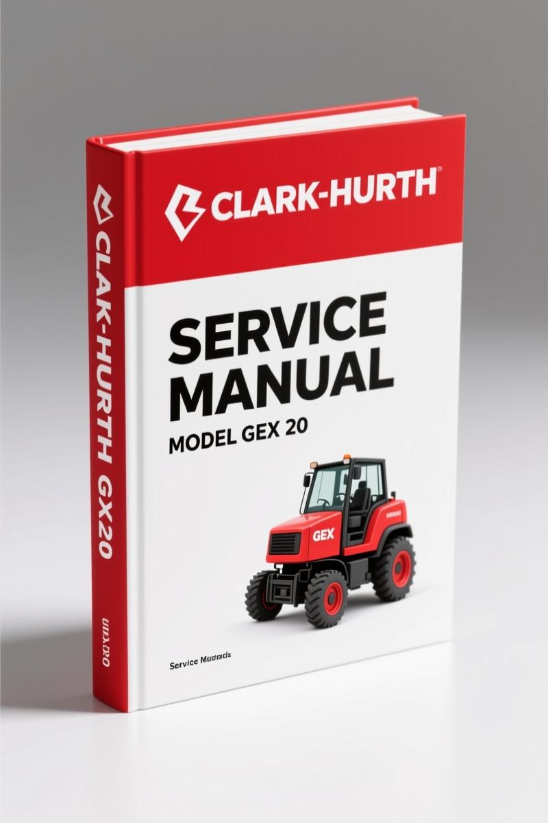 Clark-hurth GEX 20, GEX 30 2007 Service Manual – 418 Pages OEM Data