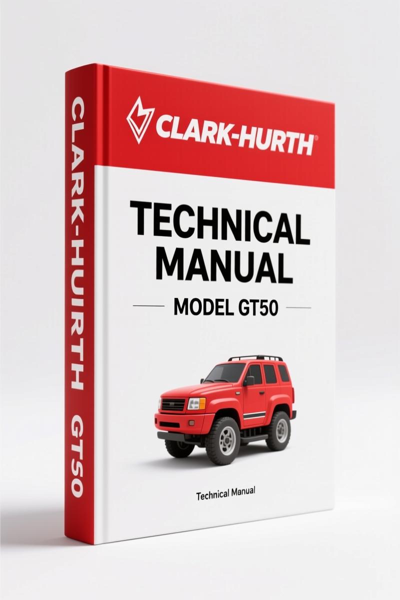 Clark-hurth GT30, GT50, GT60 Technical Manual – 550 Pages OEM