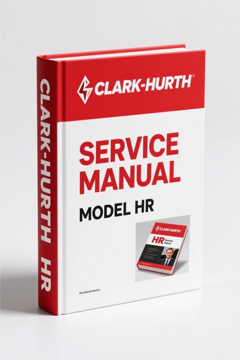 Clark-hurth HR Service Manual – 64 Pages of Factory-Certified Repair Data