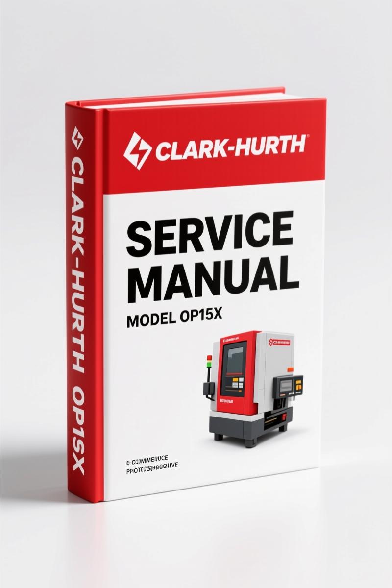 Clark-hurth OP15X Service Manual – 528-Page Factory Repair Data