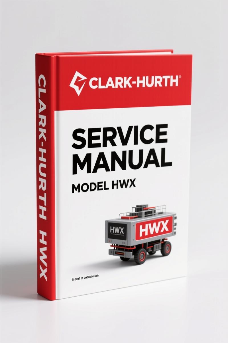 Clark-hurth HWX, PWX 2007 Service Manual – 190 Pages OEM Data