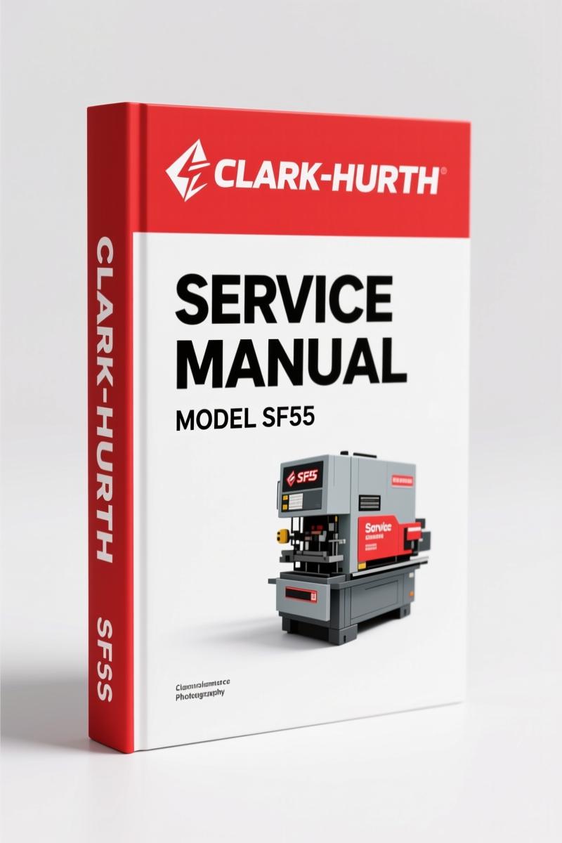 Clark-hurth SF50, SF75, SF55, SF60, SF70 2004 Service Manual – 635 Pages OEM