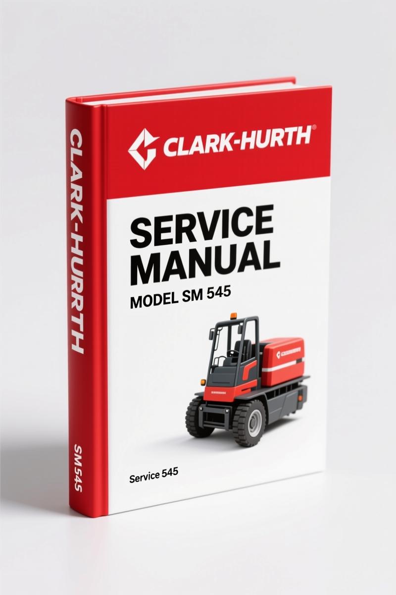 Clark-hurth SM 545 Service Manual – Factory-Certified 43-Page Doc