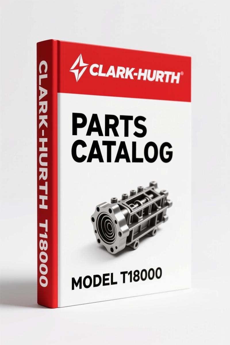 Clark-hurth T12000, T18000 Parts Catalog – 529 Pages of OEM Parts Data