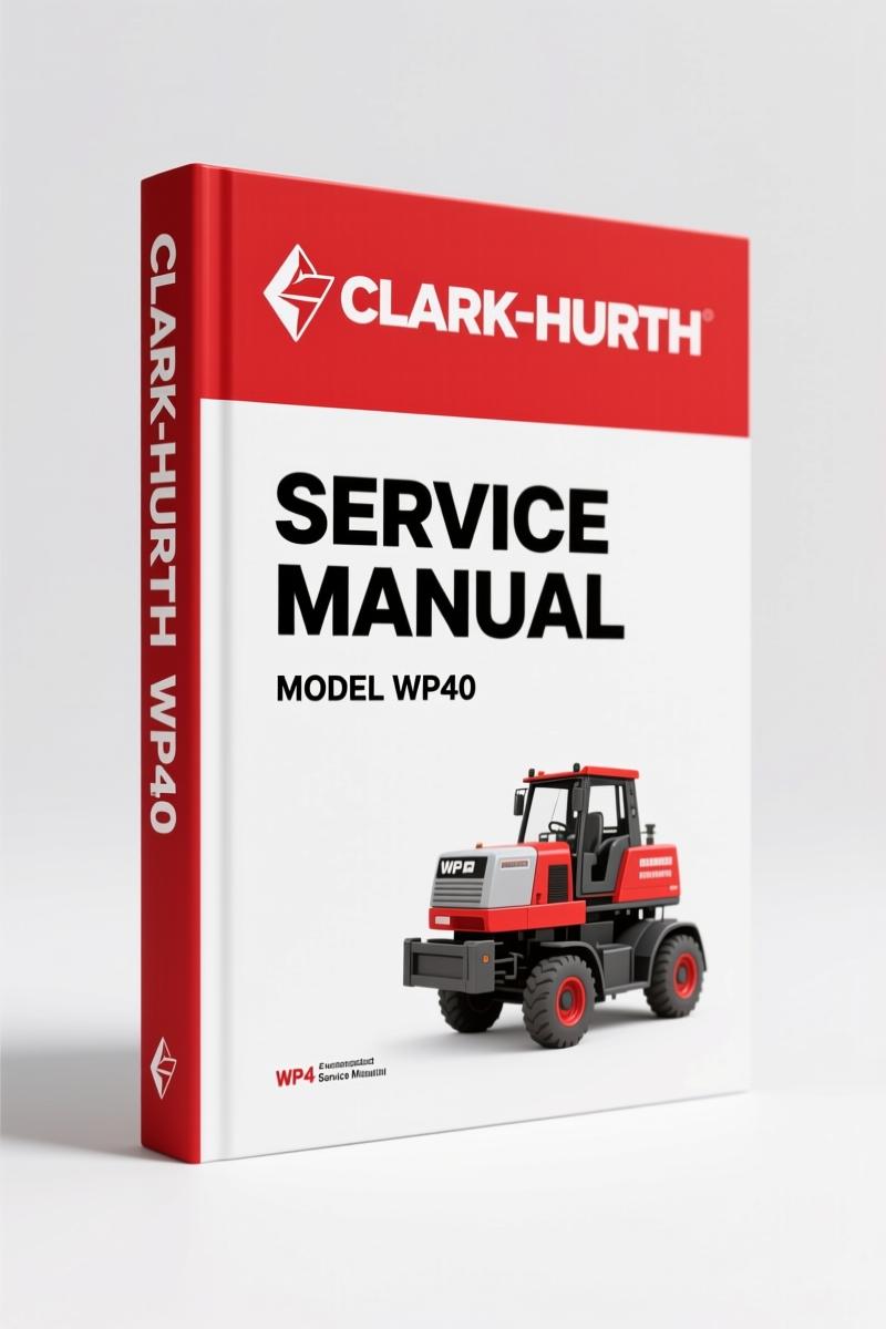 Clark-hurth WP40 Service Manual – 42 Pages OEM Factory Data
