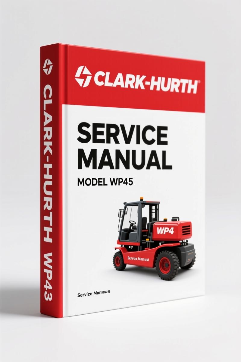 Clark-hurth WP45 Service Manual – Factory-Certified Repair Data