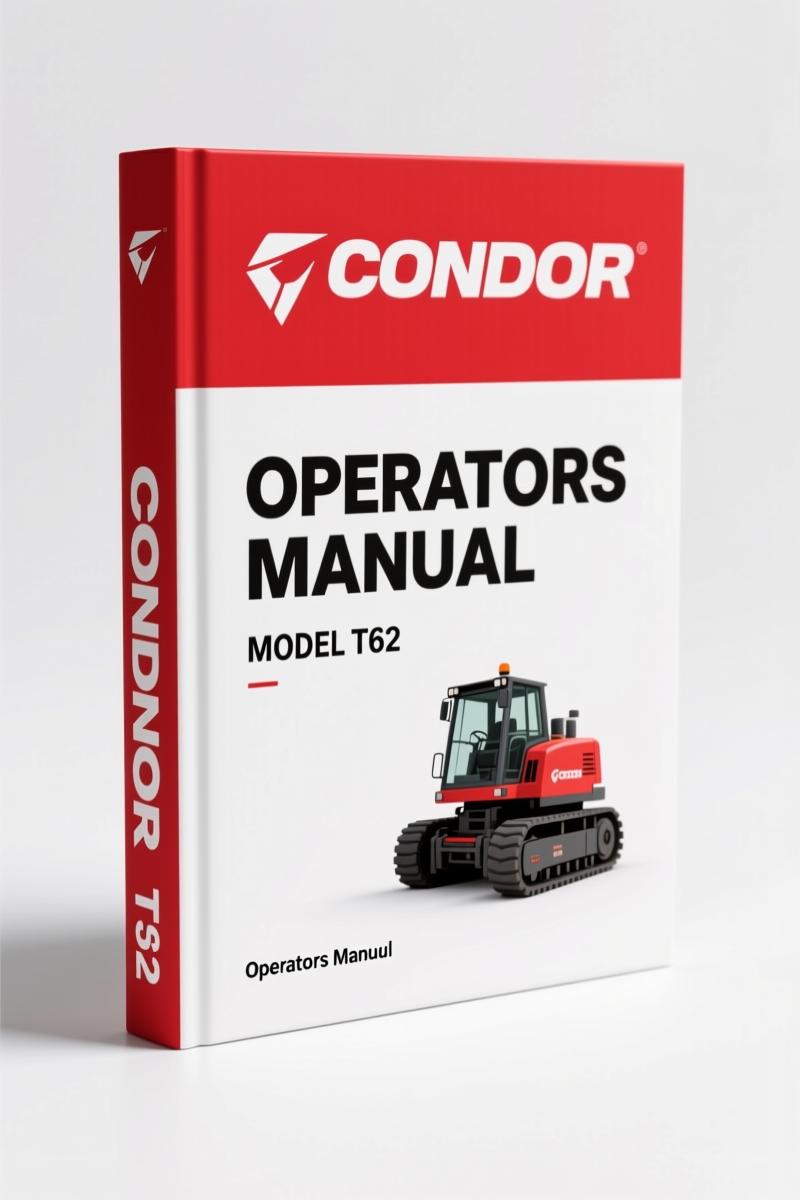 Condor T62 1997 Operators Manual – 325 Pages for Boom-Supported Platforms