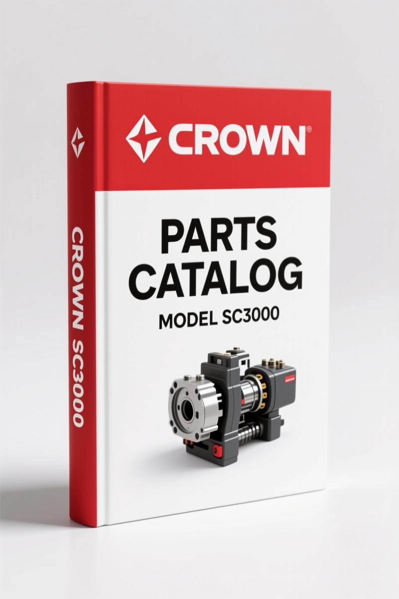 Crown SC3000 Parts Catalog – 234-Page OEM Parts Manual
