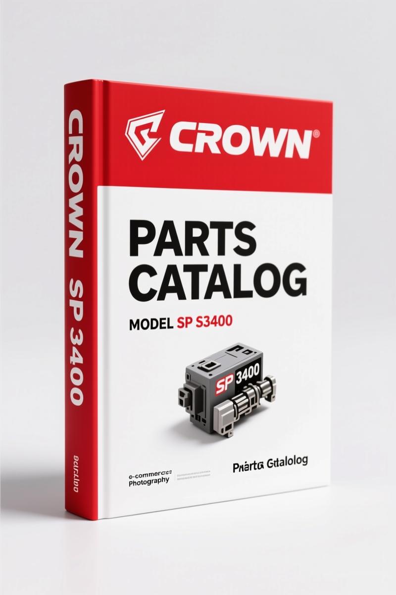 Crown SP 3400 Parts Catalog – 210 Pages of OEM Exploded Diagrams & Part Numbers