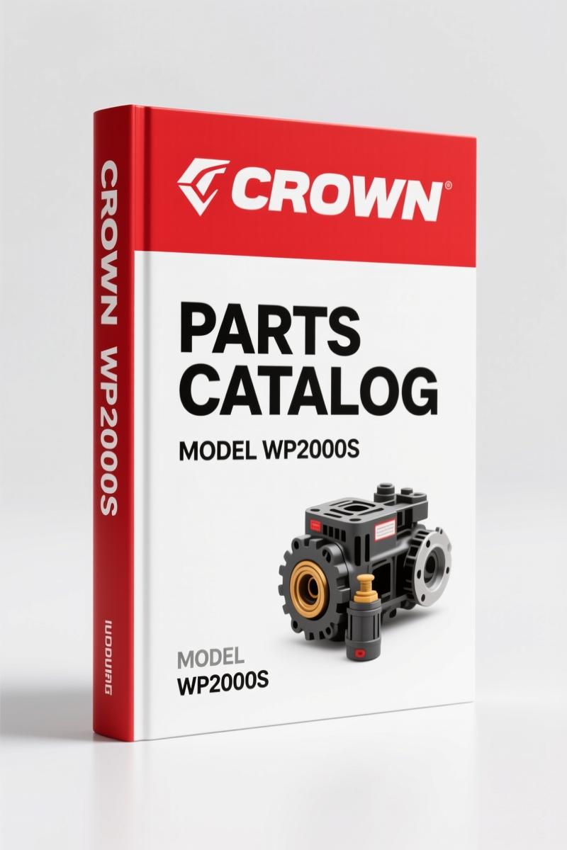 Crown WP2000S 2003 Parts Catalog – OEM Parts Identification