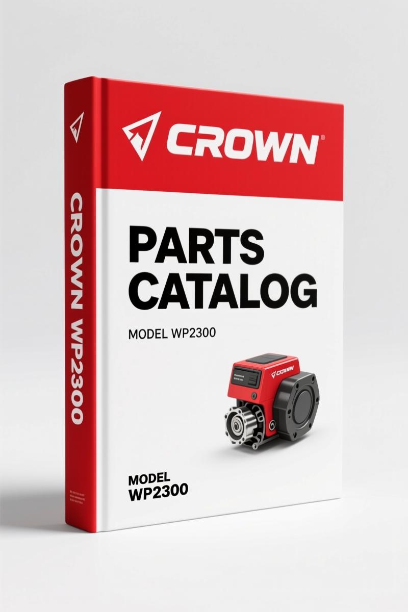 Crown WP2300 Parts Catalog – OEM Exploded Diagrams & Part Numbers