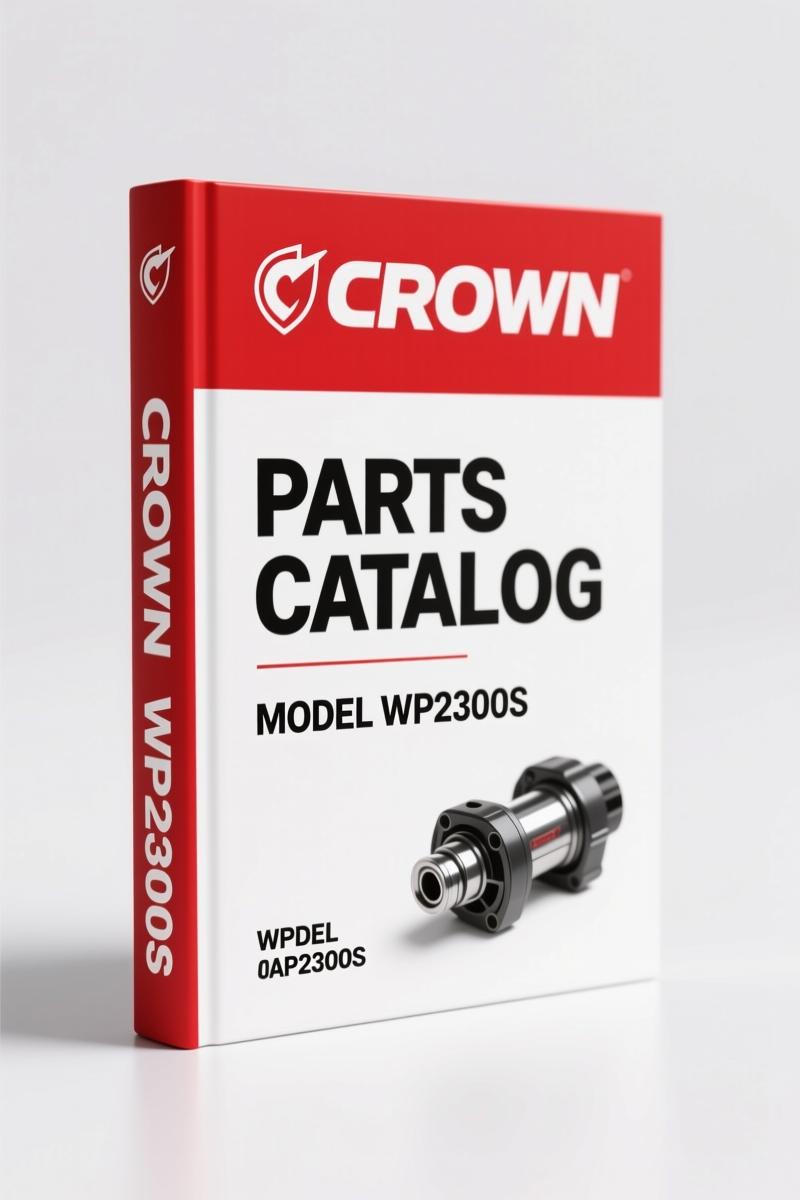 Crown WP2300S Parts Catalog – 93 Pages of OEM Parts Indexing