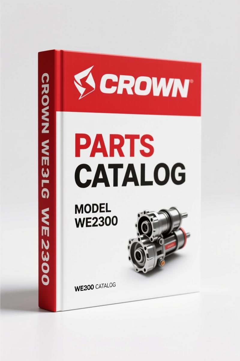Crown WE2300, WS2300 Parts Catalog – 240 Pages OEM Exploded Diagrams