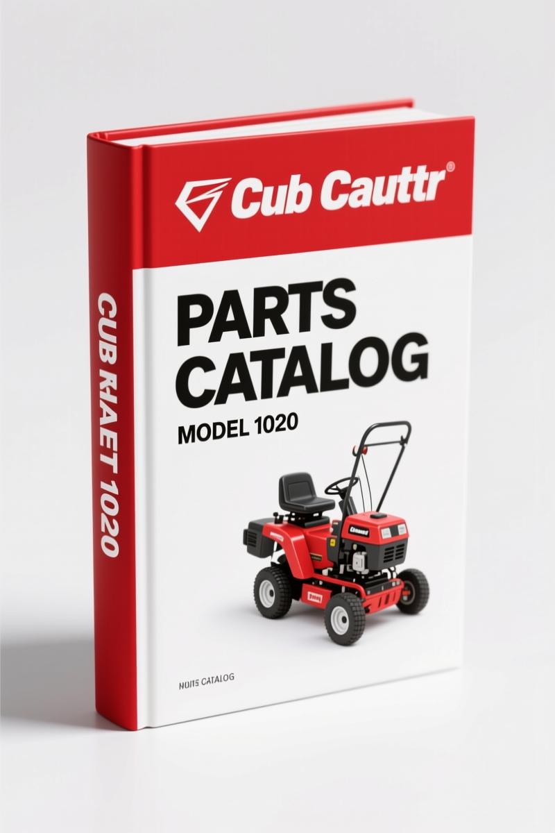 Cub Cadet 1020 Parts Catalog – 61 Pages of OEM Exploded Views