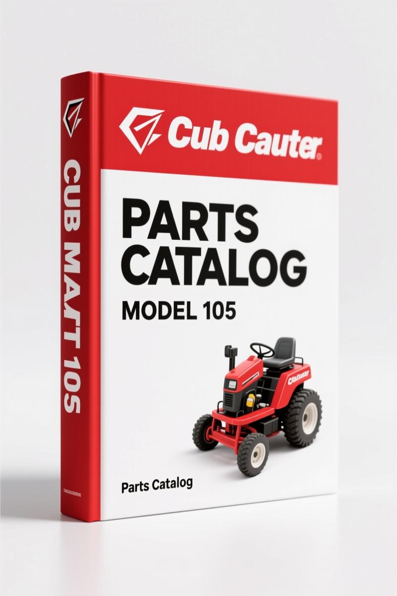 Cub Cadet 105 Parts Catalog – 67 Pages of OEM Exploded Views