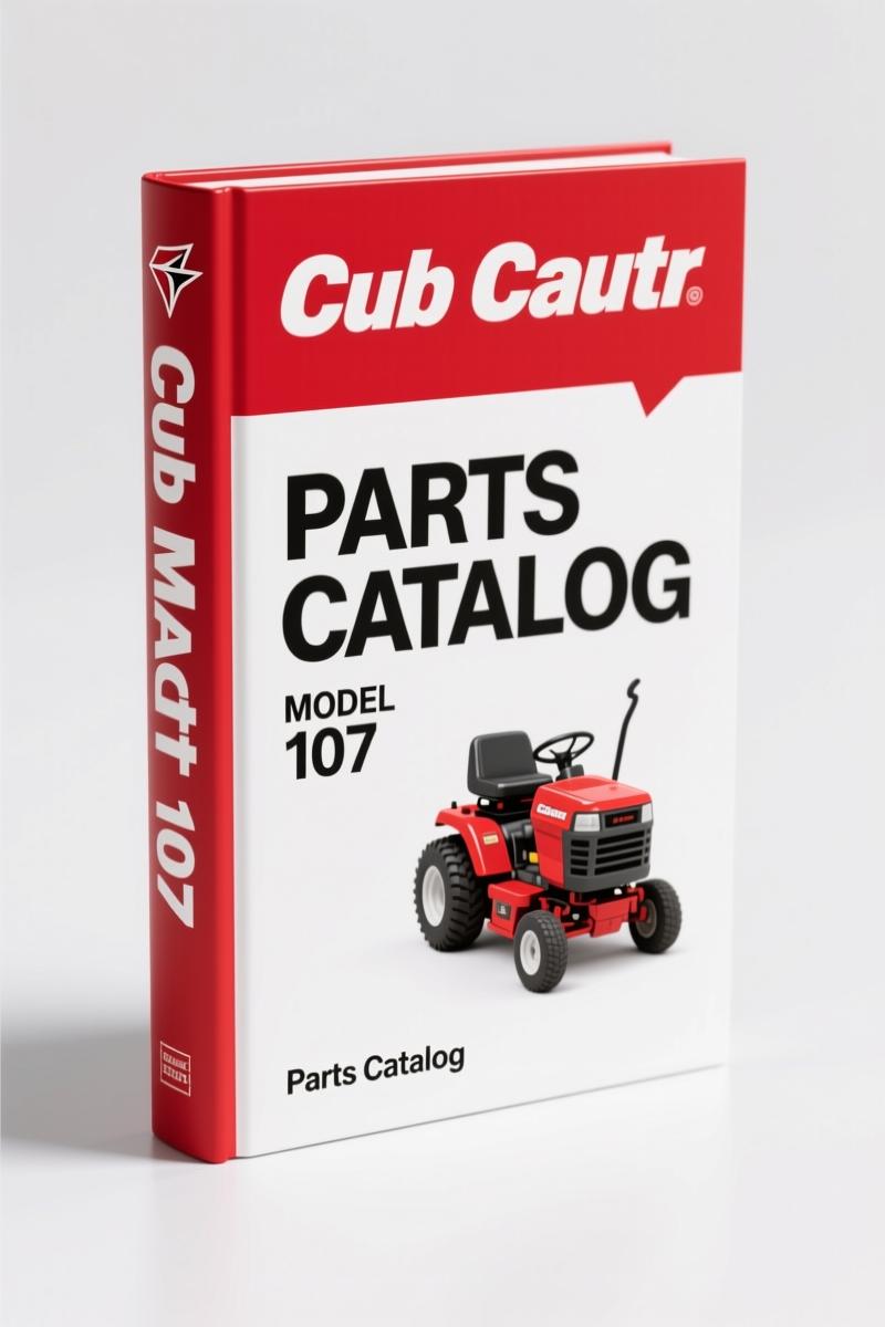 Cub Cadet 107 Parts Catalog – OEM Exploded Views & Part Numbers